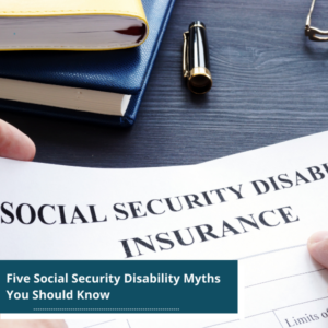 a workers holding a social security disability insurance form